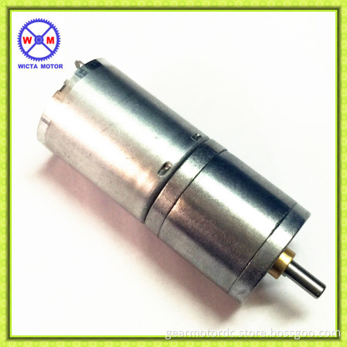 Variable speed micro Metal gearbox 25mm 6v dc motor high torque LOW RPM